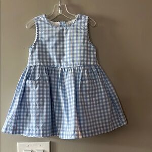 GAP Blue A-Line Sleeveless Dress